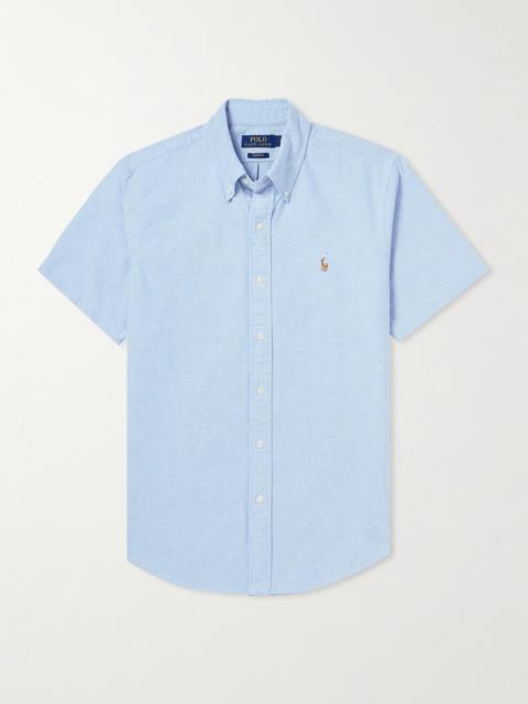 Polo Ralph Lauren Button Down-Collar Logo-Embroidered Cotton Oxford Shirt