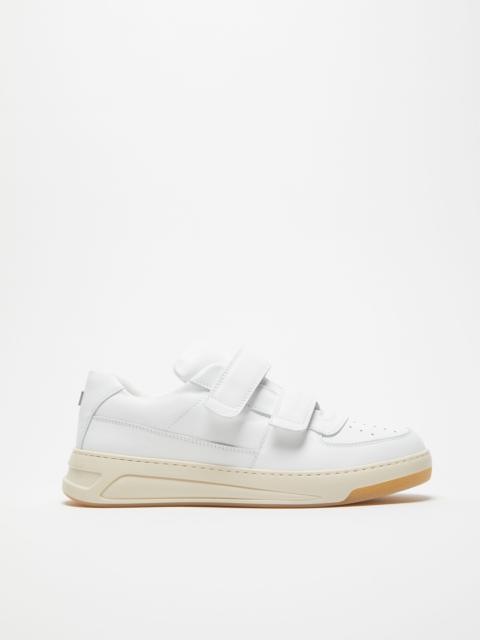 Velcro strap sneakers - Optic white/ecru