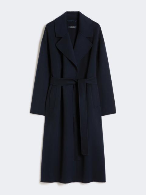 'S Max Mara HOBBY Long wool broadcloth coat - MIDNIGHTBLUE