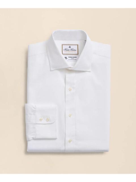 Brooks Brothers Brooks Brothers X Thomas Mason® Cotton Pinpoint Oxford English Collar Dress Shirt