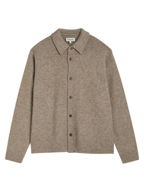 FRAME Frame Long Sleeve Shirt Wool-blend Jumper