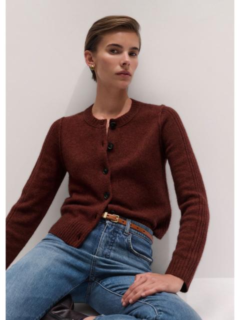 ME+EM Rib Sleeve Cardigan