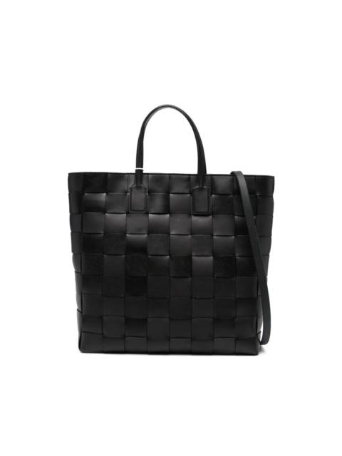 DRAGON DIFFUSION medium Pino woven top-handle tote bag