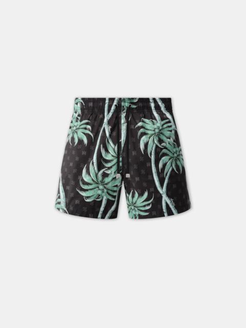 AMIRI TWISTED PALMS SWIM TRUNK