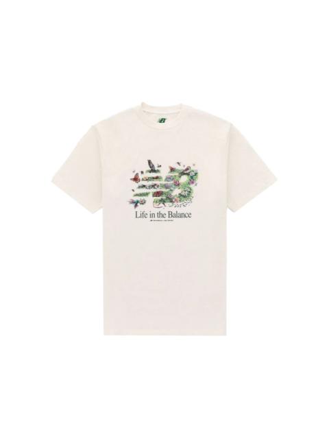 AIMÉ LEON DORE Aime Leon Dore x New Balance Life In The Balance Graphic Tee Off-White