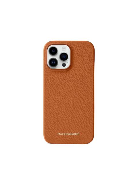 MAISON de SABRÉ leather iPhone 15 Pro case