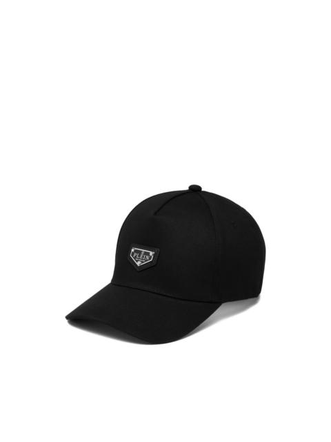 PHILIPP PLEIN logo-plaque baseball cap