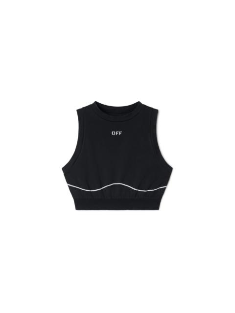 Off-White Off Stamp Seamless Bra