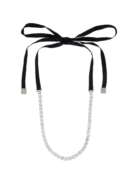 MM6 Maison Margiela Collana Strass Necklace