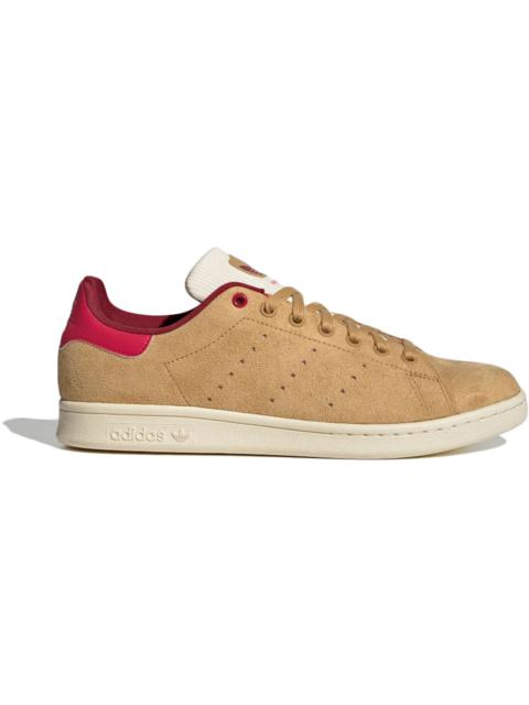 adidas Stan Smith Golden Beige College Burgundy