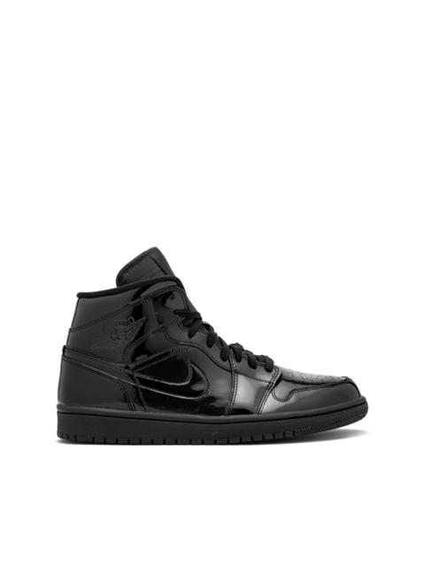 Air Jordan 1 Mid black patent leather