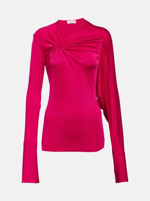 Victoria Beckham Gathered jersey top