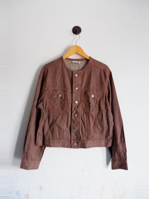 ISSEY MIYAKE Vintage Hai Sporting Gear Cropped Denim Jacket