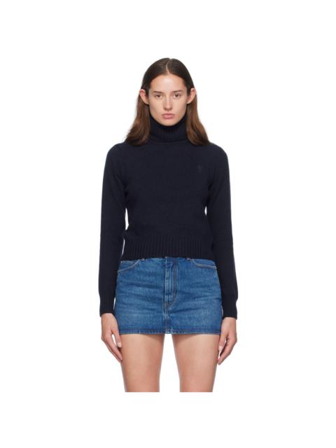 AMI Paris CASHMERE AMI DE COEUR 작은 조각 기계