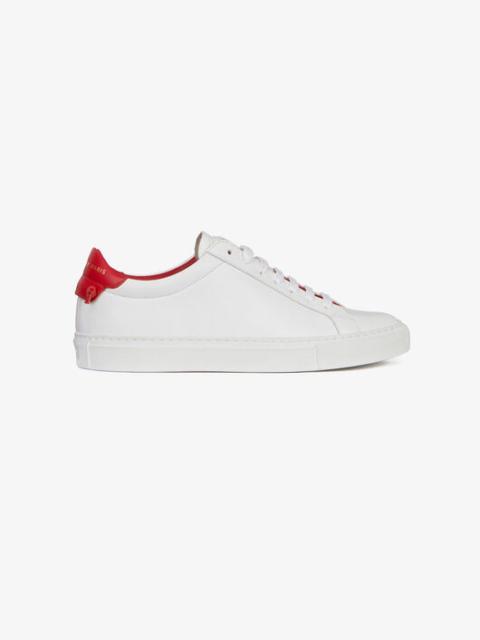 Givenchy SNEAKERS IN TWO TONE MATTE LEATHER