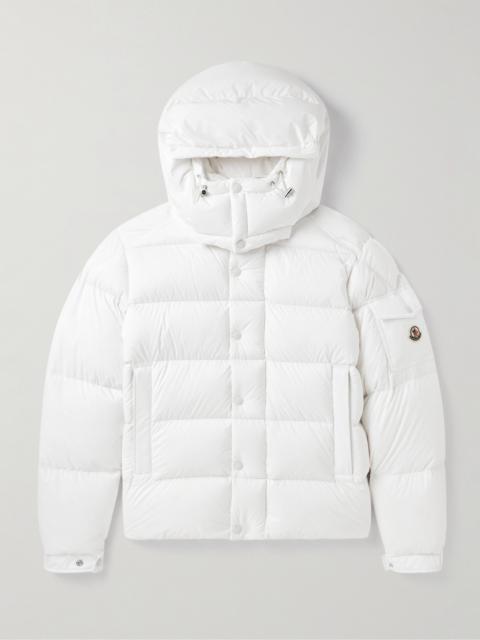 Moncler Vezere Logo-Appliquéd Quilted Nylon Hooded Down Jacket