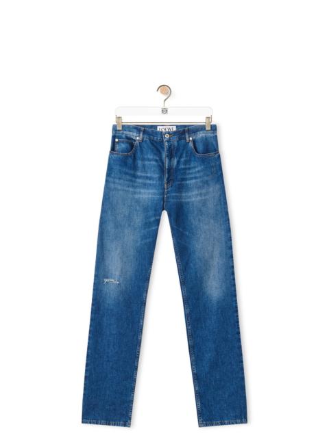 Loewe Jeans in washed denim