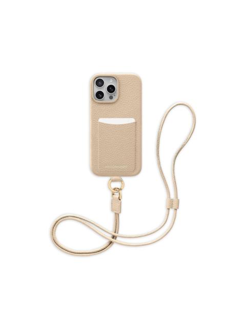 MAISON de SABRÉ Sling leather iPhone 16 Pro Max phone case