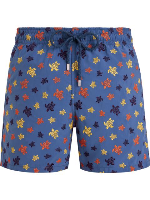 Vilebrequin Men Swim Shorts Embroidered Ronde des Tortues - Limited Edition