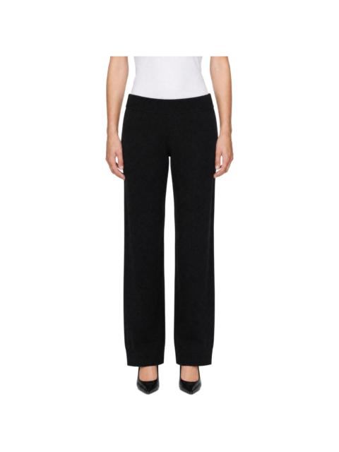 entire studios Black Knit Cashmere Lounge Pants
