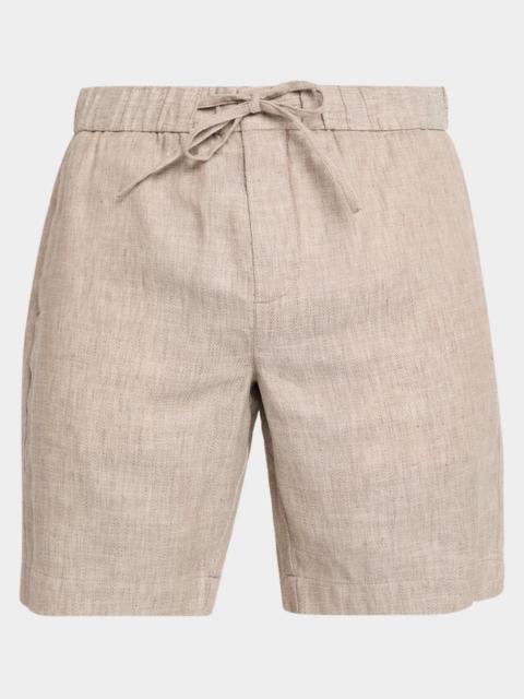 FRESCOBOL CARIOCA Men's Felipe Linen & Cotton Drawstring Shorts