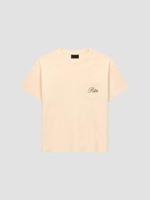 RTA Men's Curva Ultra Printed Cotton T-Shirt - Bone Clockface