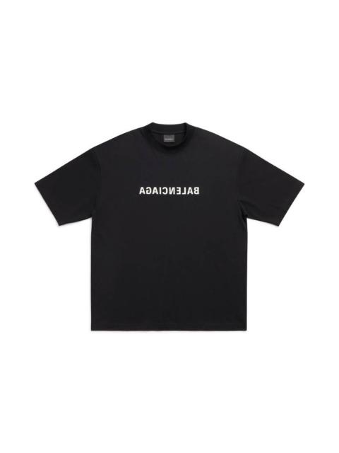 BALENCIAGA Mirror Balenciaga T-shirt Medium Fit in Black