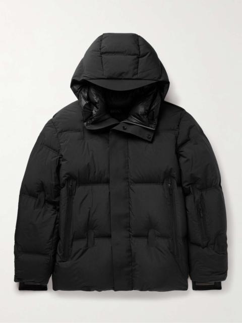 ZEGNA Quilted Shell Hooded Down Ski Jacket