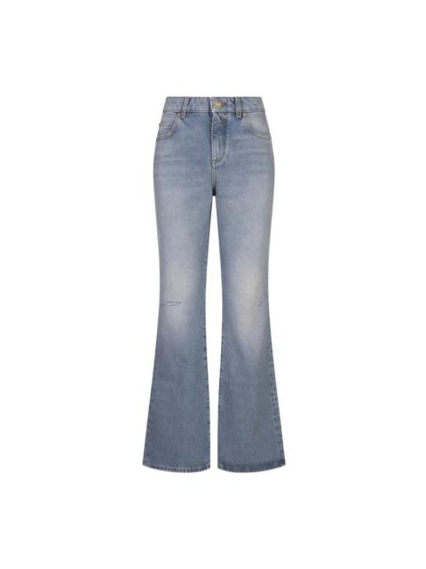 Balmain FLARE JEANS BLUE DENIM