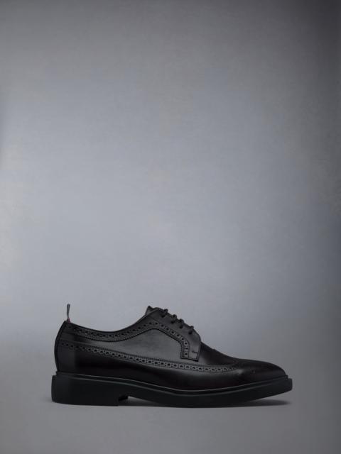 Thom Browne LONGWING BROGUE W/ LIGHTWEIGHT RUBBER SOLE IN BOX CALF