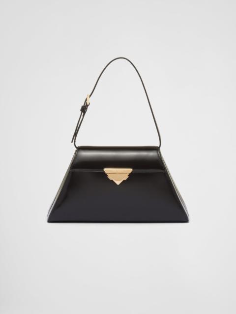 Prada Medium brushed leather handbag