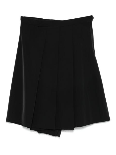 Song for the Mute pleat-detailed skirt