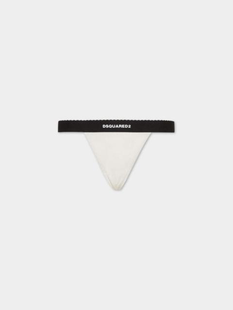 DSQUARED2 UNDERWEAR VISCOSE THONG
