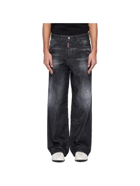 DSQUARED2 Black Loose Jeans