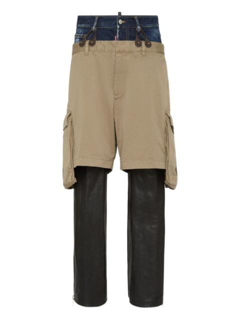 DSQUARED2 Triple Combo Easy Zoot trousers
