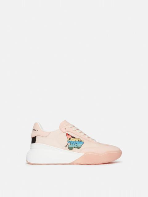 Stella McCartney Fantasia Mickey Loop Lace-Up Sneakers