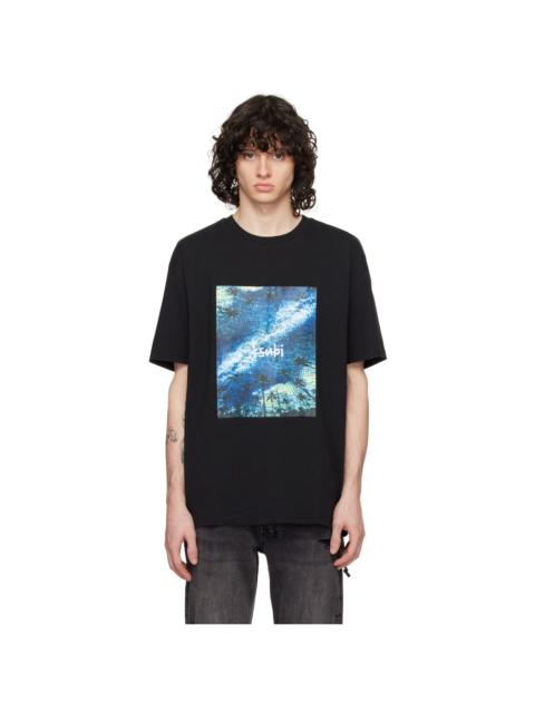 Black Space Palm Biggie T-Shirt