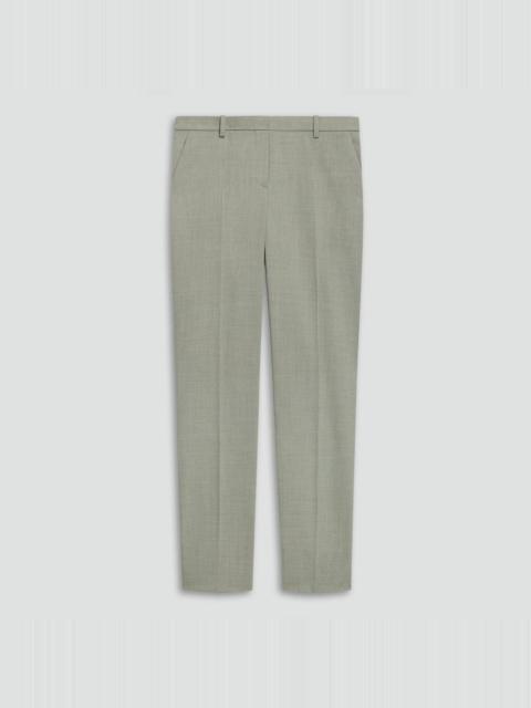 Theory Treeca Full Length Pant in Wool Gabardine