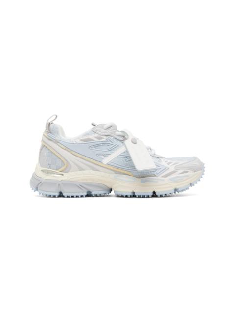 Off-White Blue & White 'Be Right Back' Sneakers