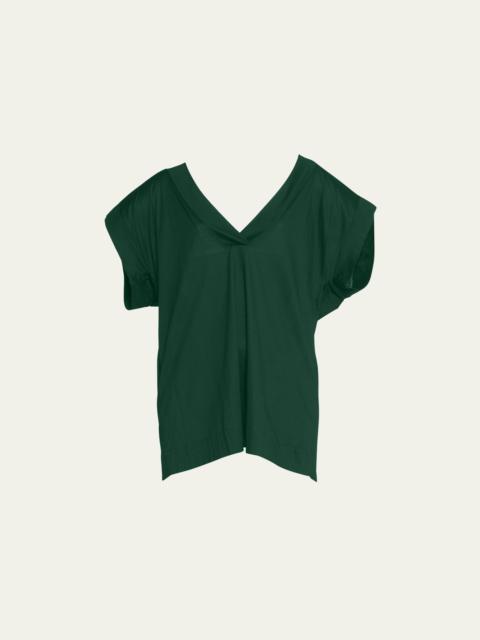 ERES Renee V-Neck T-Shirt Coverup