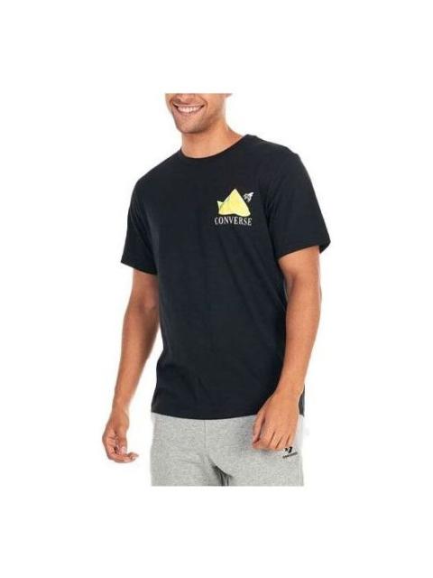 Converse Converse Fresh Lemon Tee 'Black' 10023993-A01