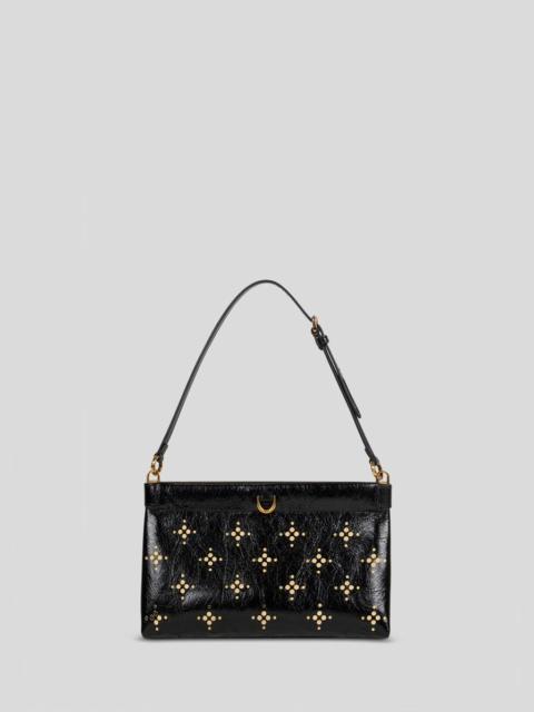 Etro SMALL LEATHER CLUTCH TALK WITH STUDS