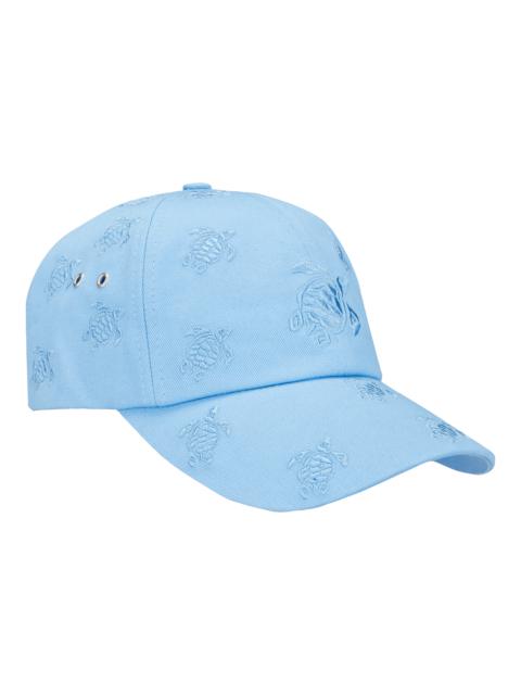Vilebrequin Embroidered Cap Turtles All Over
