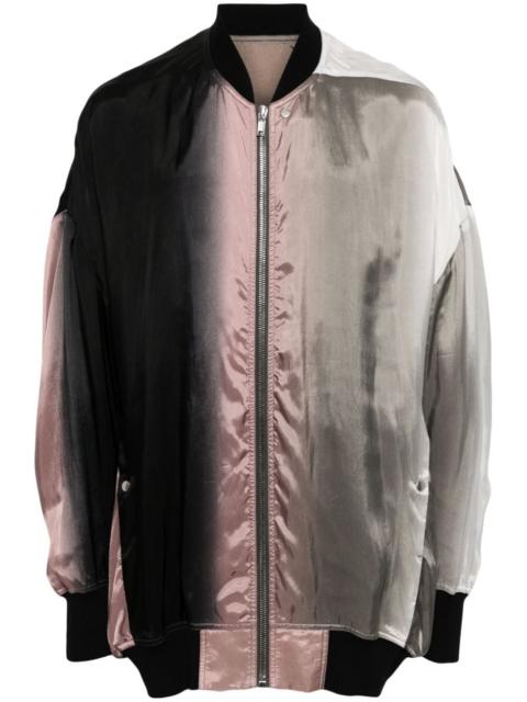 Rick Owens gradient-effect bomber jacket