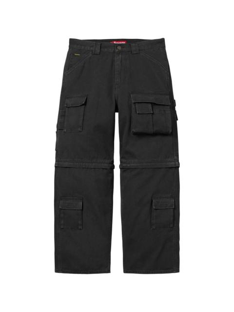 Supreme Zip-Off Utility Pant "FW25 - Black" SU26780