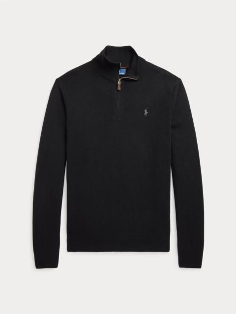 Polo Ralph Lauren Wool Quarter-Zip Sweater