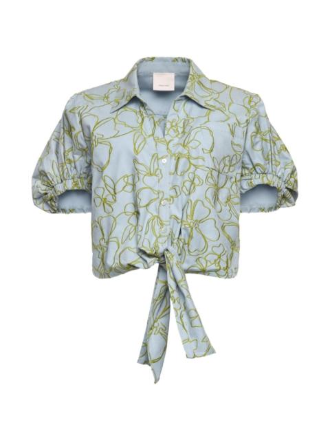 Cinq à Sept Zoanne floral shirt