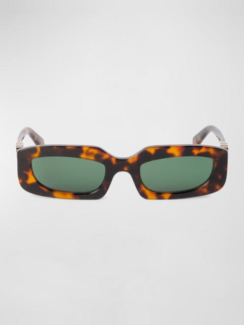 Off-White Renton Rectangle Acetate Sunglasses