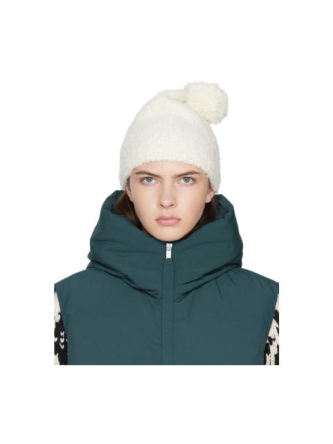 Jil Sander Off-White Wool Beanie