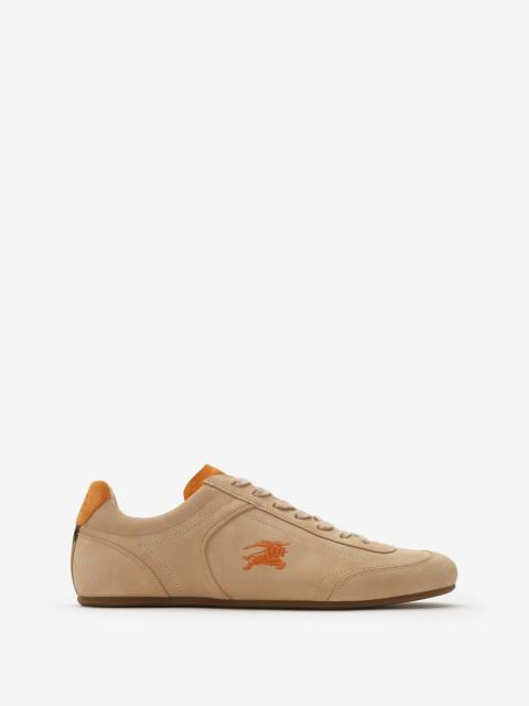 Burberry Suede Knight Runner Sneakers​